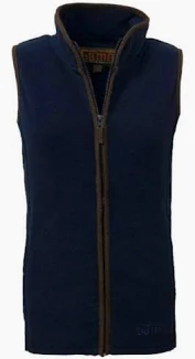 Ladies Penrith Fleece Country Gilet - Navy